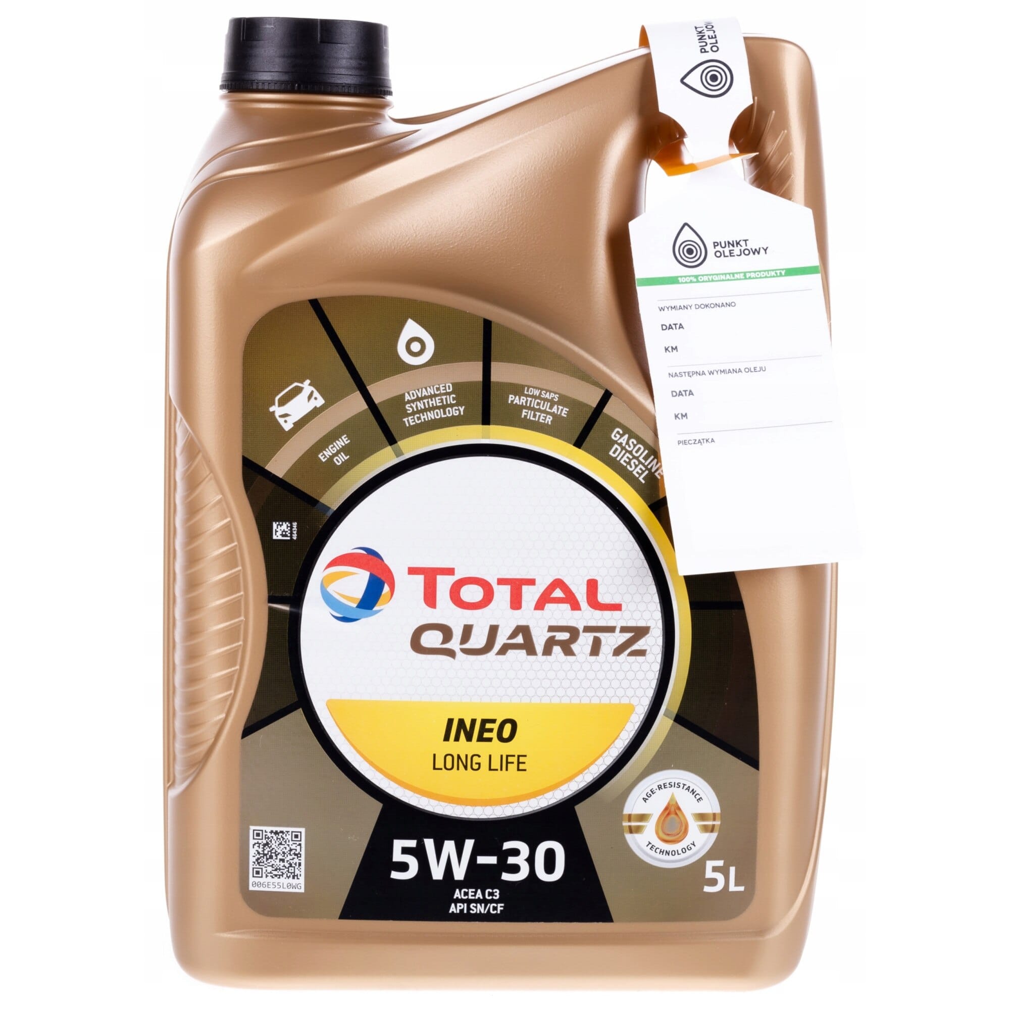 Ulei motor TOTAL QUARTZ INEO LONG LIFE 5W30 5L